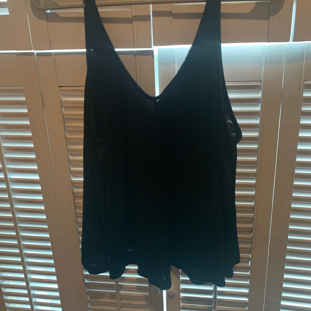 BLACK FREE PEOPLE TANK